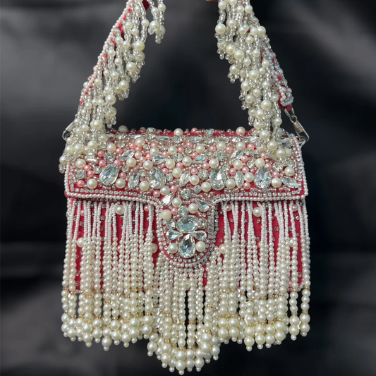 Royal Pearl Elegance Handbag