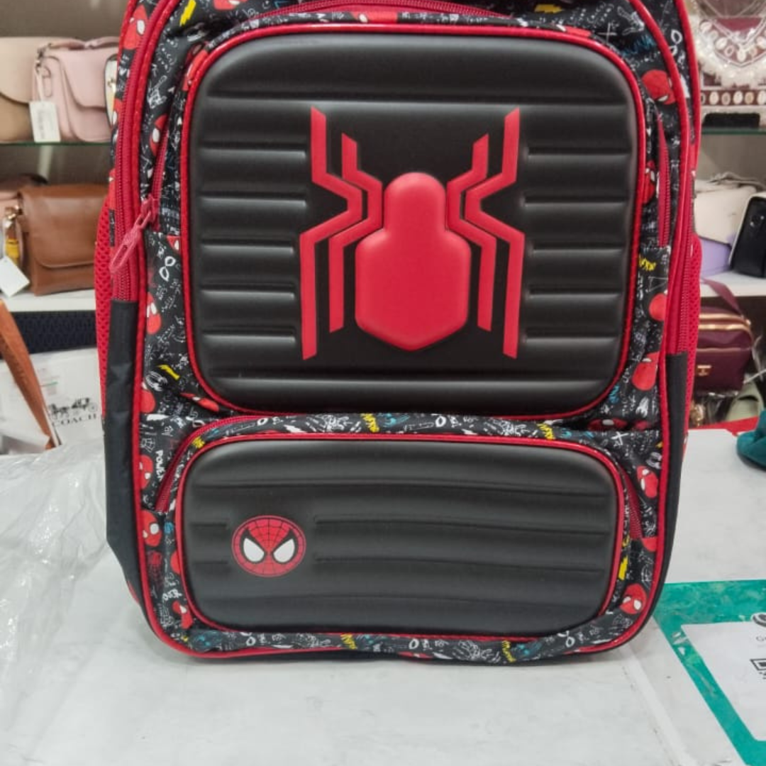 Hotshot Spidey Hero Backpack – Spider Theme for Boys
