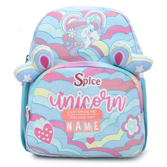 Spice Unicorn Customizable Kindergarten Backpack